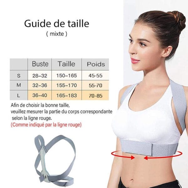 Correcteur de posture médical Total BODYCARE®